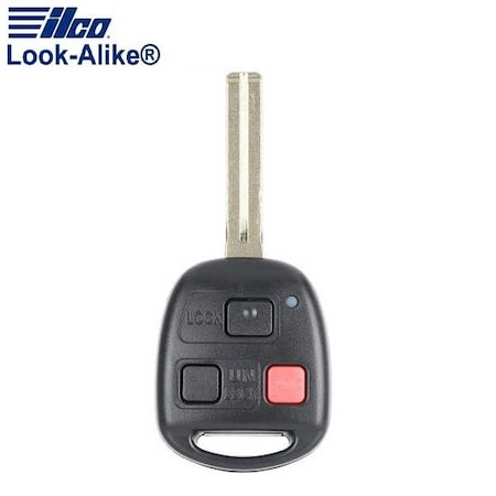 Ilco LAL RHK-LEXUS-3B3 Lexus 3 Button 4D68 Remote Head Key (HYQ1512V) ILCO-AX00012140